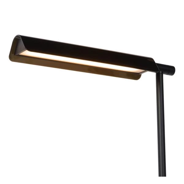 Lucide LEVI - Desk lamp - LED Dim. - 1x5,5W 6500K - 3 StepDim - Black - detail 1
